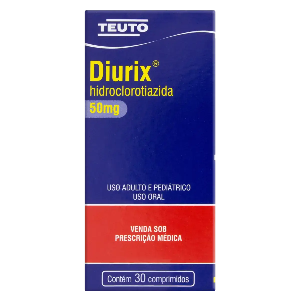 Diurix 50mg Teuto Caixa 30 Comprimidos