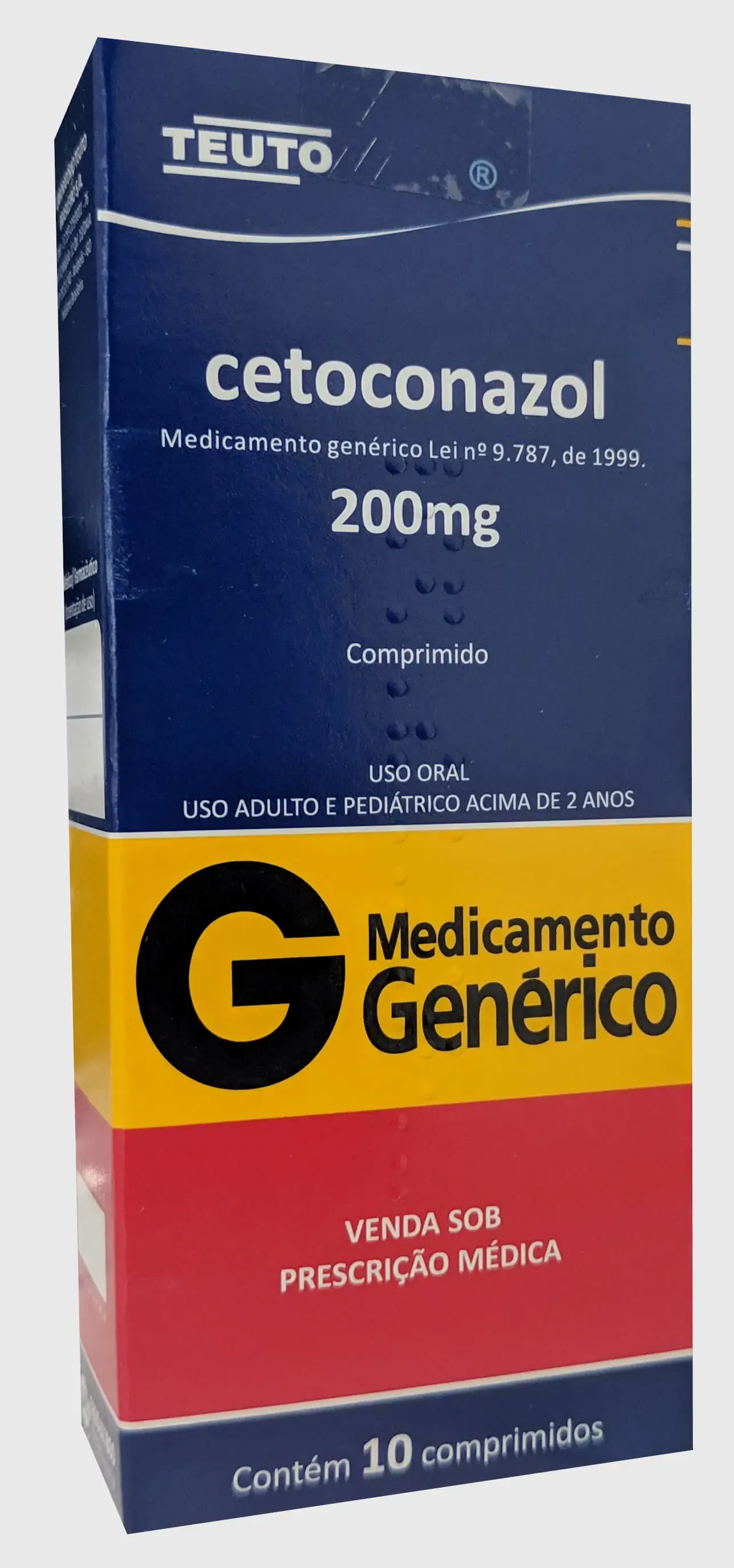 Cetoconazol 200mg Cx Bl Al 10 Comp