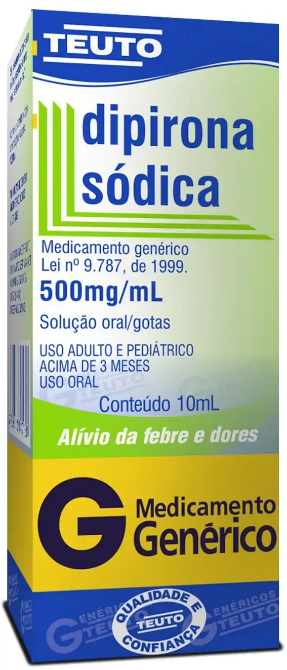 Dipirona Sodica Gts Teuto