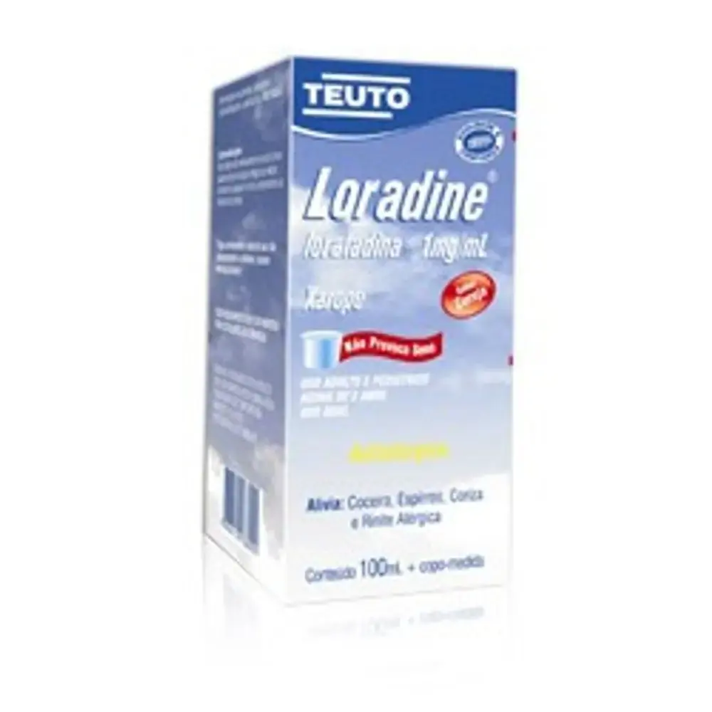 Loradine 1 Mg/ml Xarope Teuto Similar