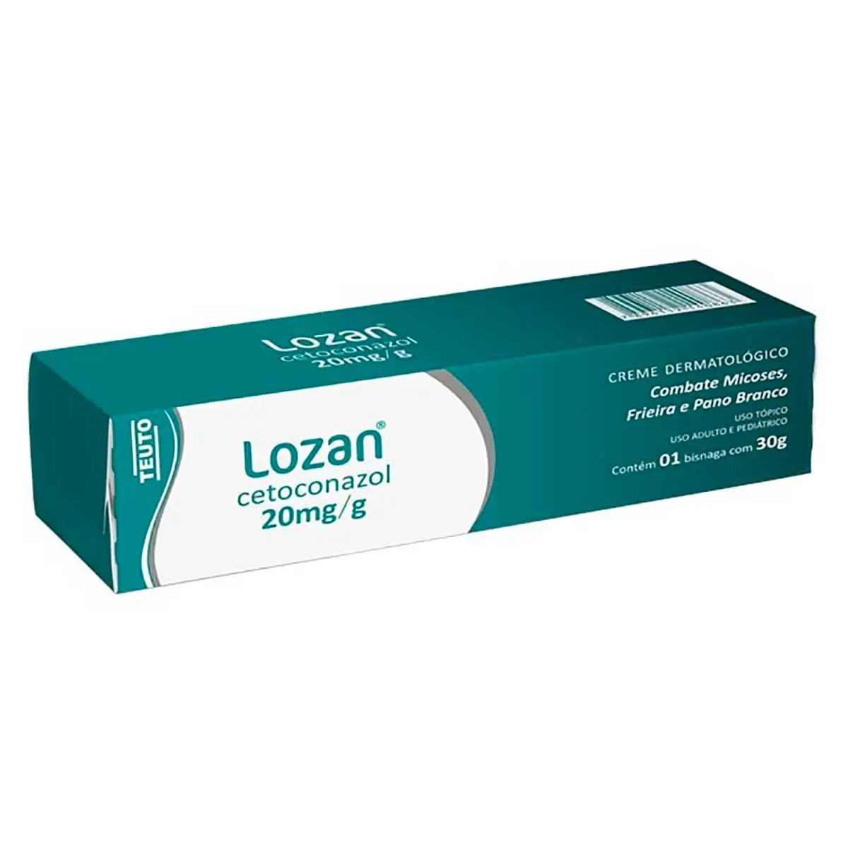 Lozan Creme 20mg/g, com 1 bisnaga com 30g