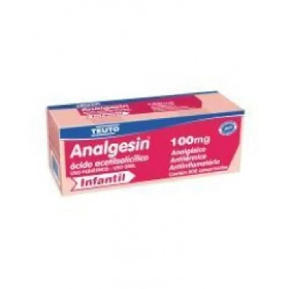 Analgesin 100 Mg 200 Comprimidos Teuto Similar