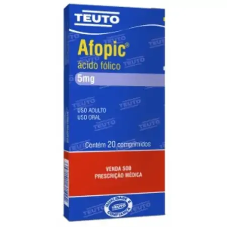 Afopic 5 Mg 20 Comprimidos Teuto Similar