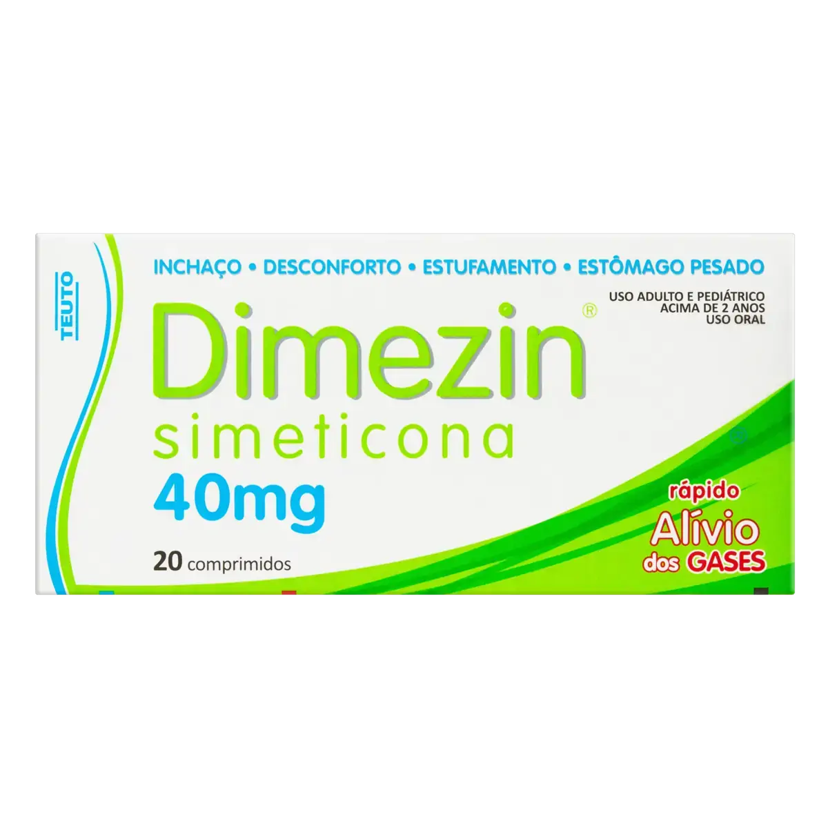 Dimezin 40mg Teuto Caixa 20 Comprimidos