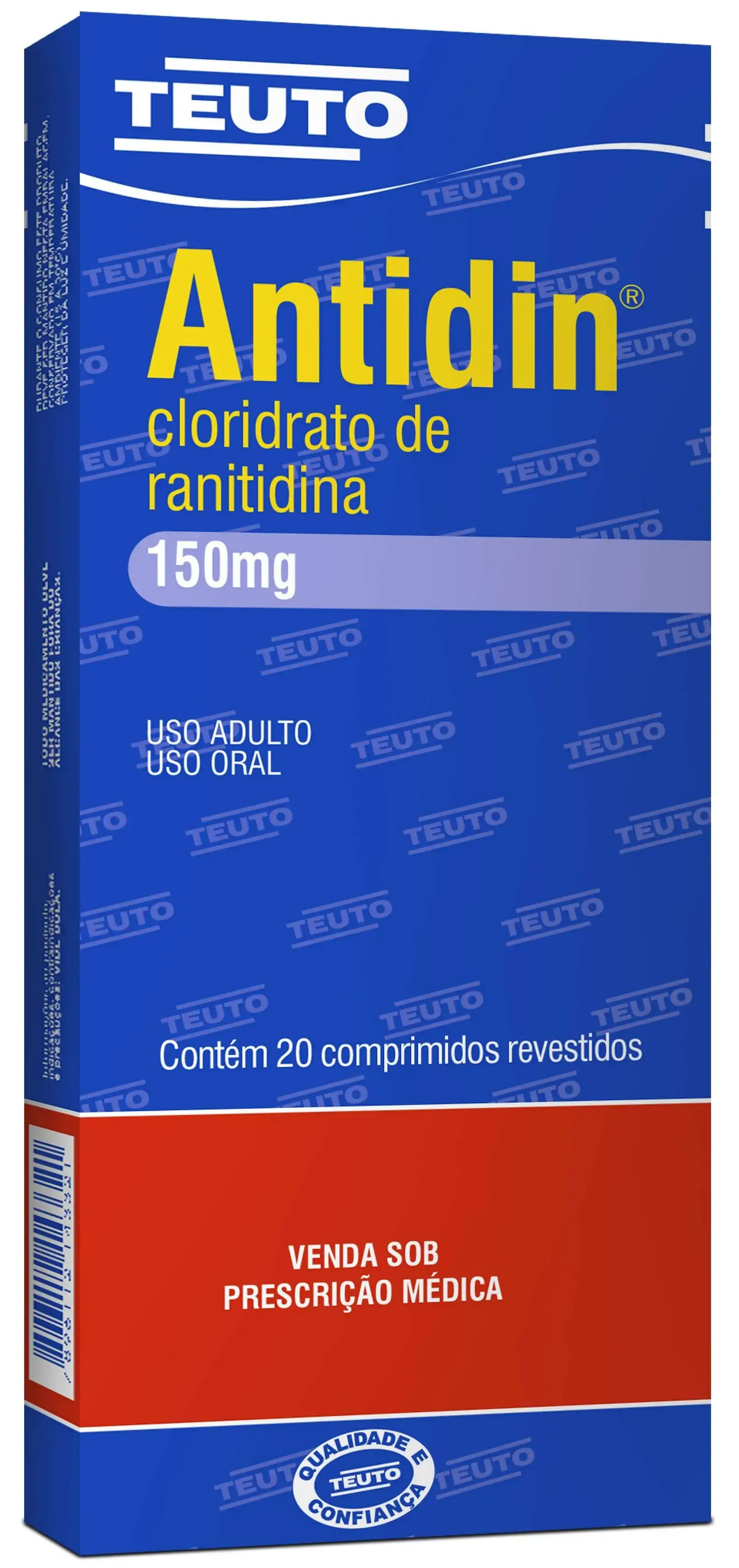Antidin 150 Mg 20 Comprimidos Teuto Similar