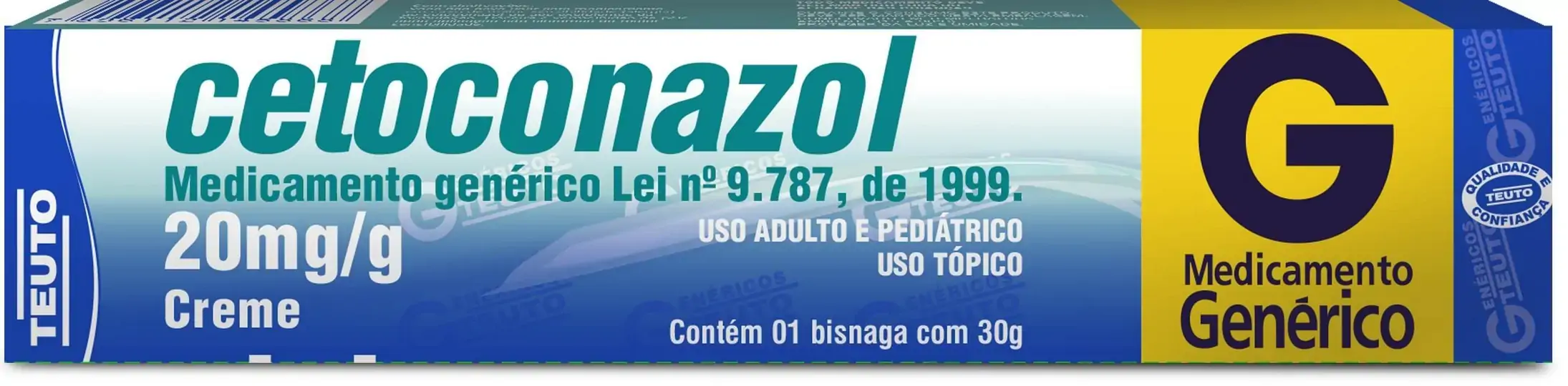 Cetoconazol 20 Mg/g Creme Teuto Genérico