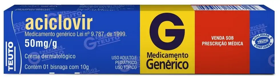 Aciclovir 50mg Creme Bg Teuto