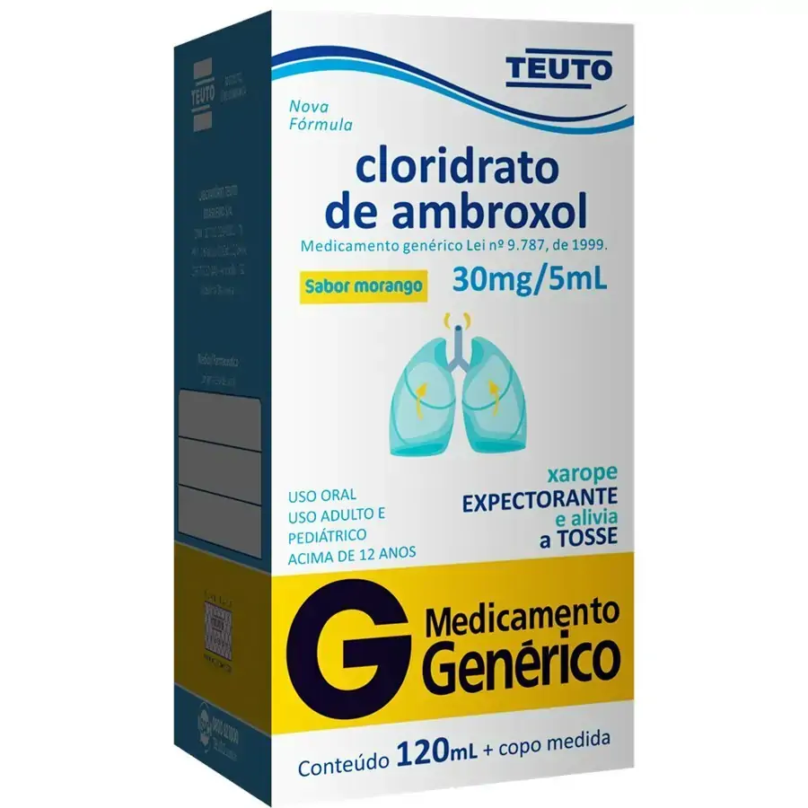 Cloridrato De Ambroxol 6mg/ml Xpe Fr Cm Adu