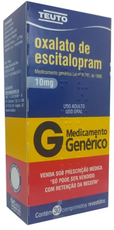 Escitalopram 10mg C/30