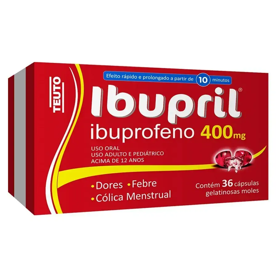 Ibupril 400mg Caixa 36 Cap E.m