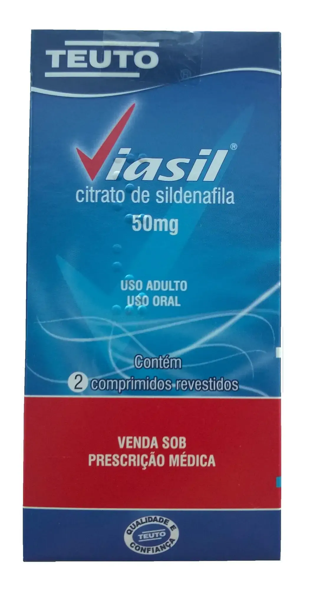 Viasil 50 Mg 2 Comprimidos Teuto Similar