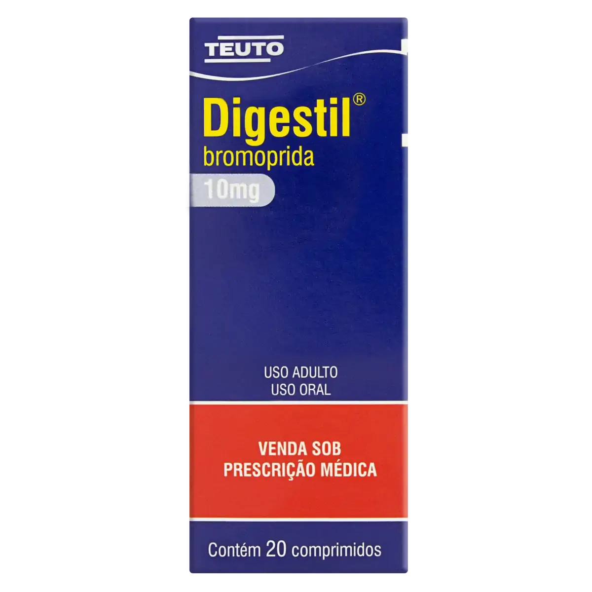 Digestil 10mg Teuto Caixa 20 Comprimidos