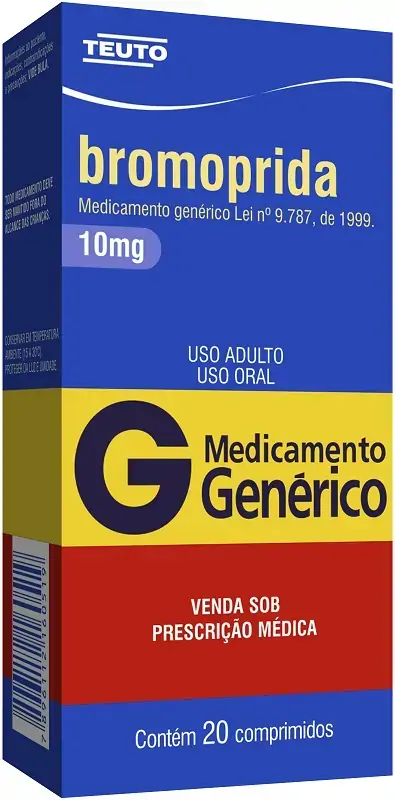 Bromoprida 10mg Cx 20 Comp