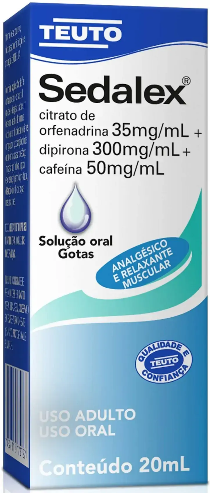 Sedalex 300 50 35mg/ml Sol Or Fr X