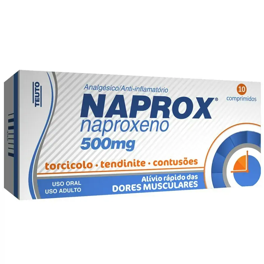 Naprox 500mg Cx 10 Comp