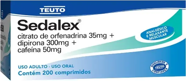 Sedalex 35 300 50mg Cx 200 Comp