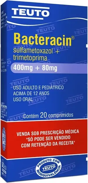Bacteracin 400 80mg Cx 1bl X 20 Comp