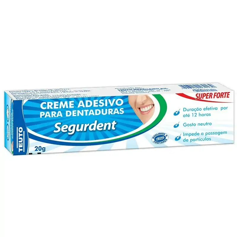 Corega Segurdent Adesivo Creme 20gramas Teuto