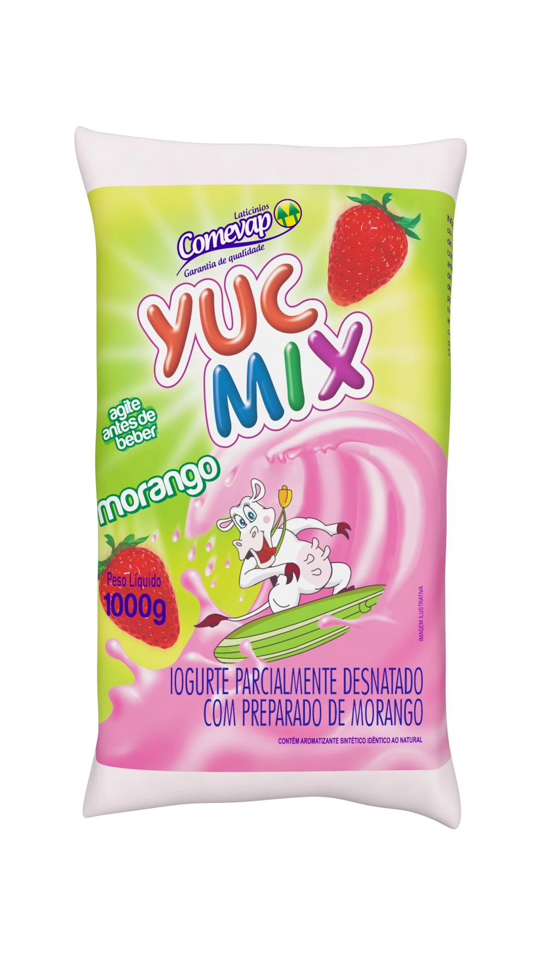 Beb.lactea Comevap 1lt Morango