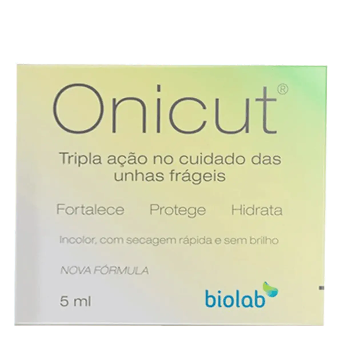Fortalecedor de Unhas Biolab Onicut Gel com 5 ml