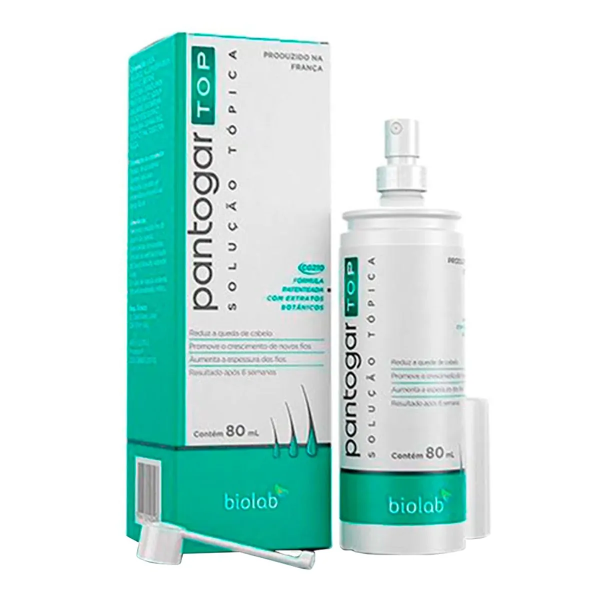 Loção Antiqueda de Cabelo Pantogar Top com 80 ml