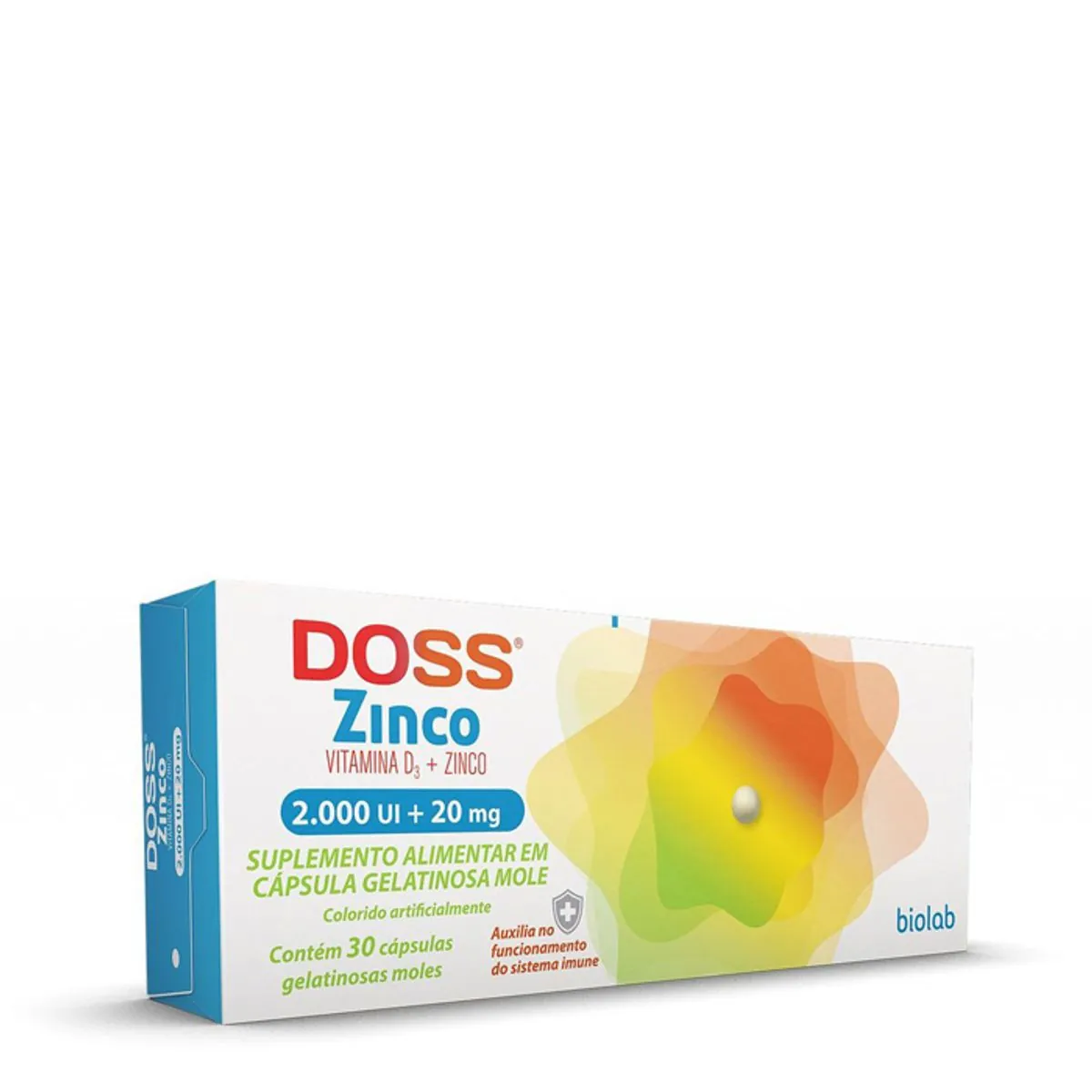 Doss Zinco 2000ui 20mg Cap X30