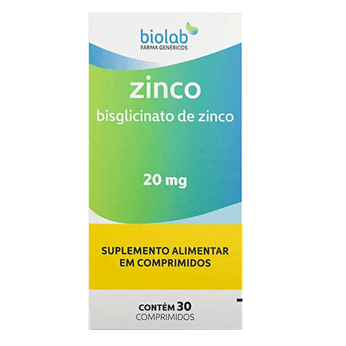 Zinco 20 Mg 30 Cp Biolab
