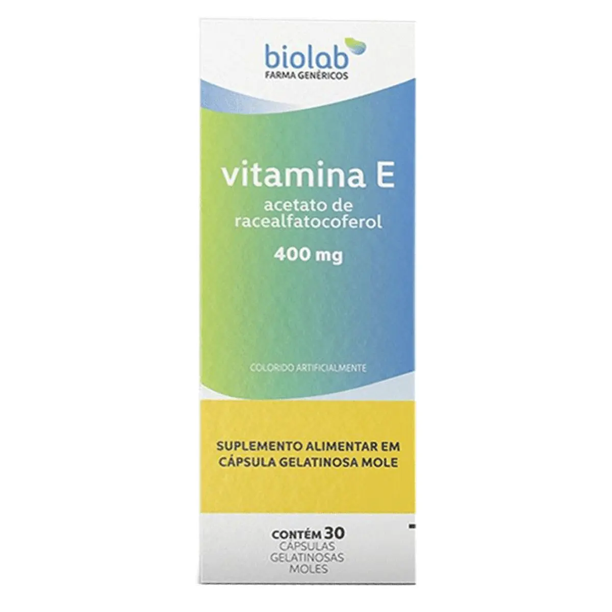 Vitamina E 400mg Cx 30 Cap