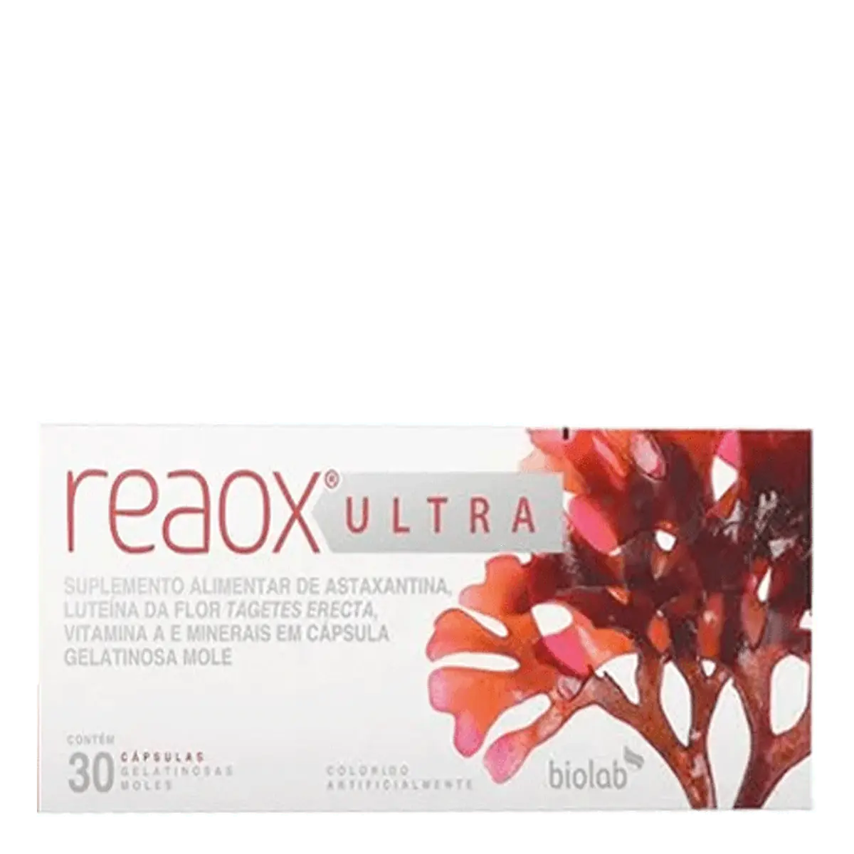 Suplemento Alimentar Reaox Ultra Biolab 30 Cápsulas Moles
