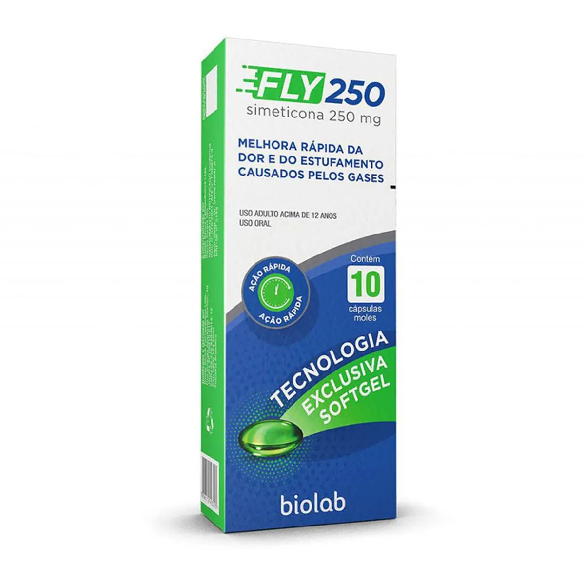 Fly Fly 250mg Cx 10 Cap