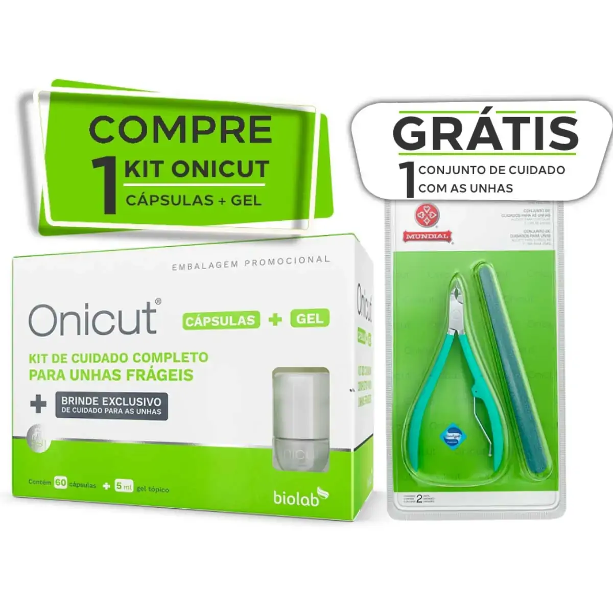 Onicut Kit 60 Gel X 0,5ml