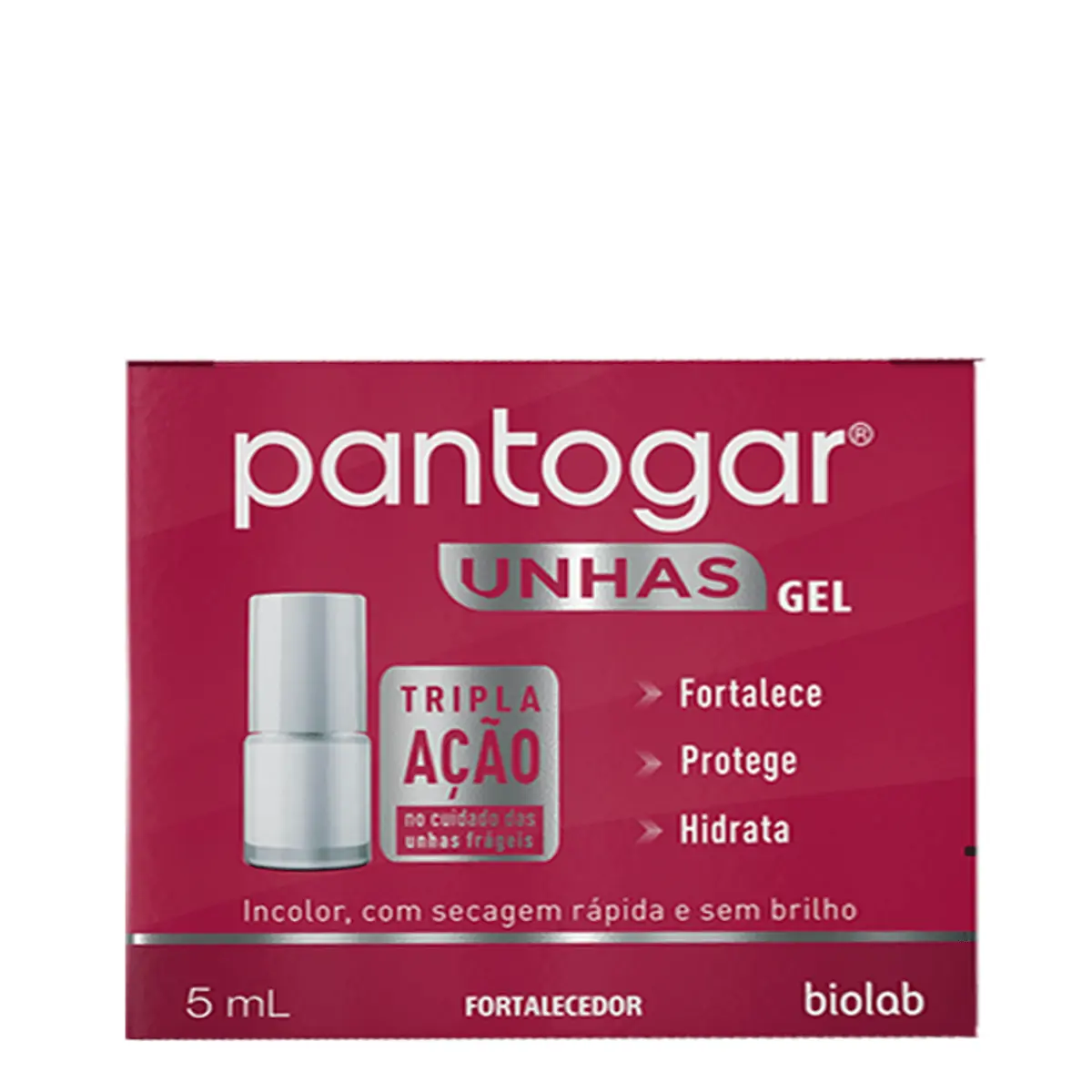 Pantogar Unhas Gel Top X 5ml