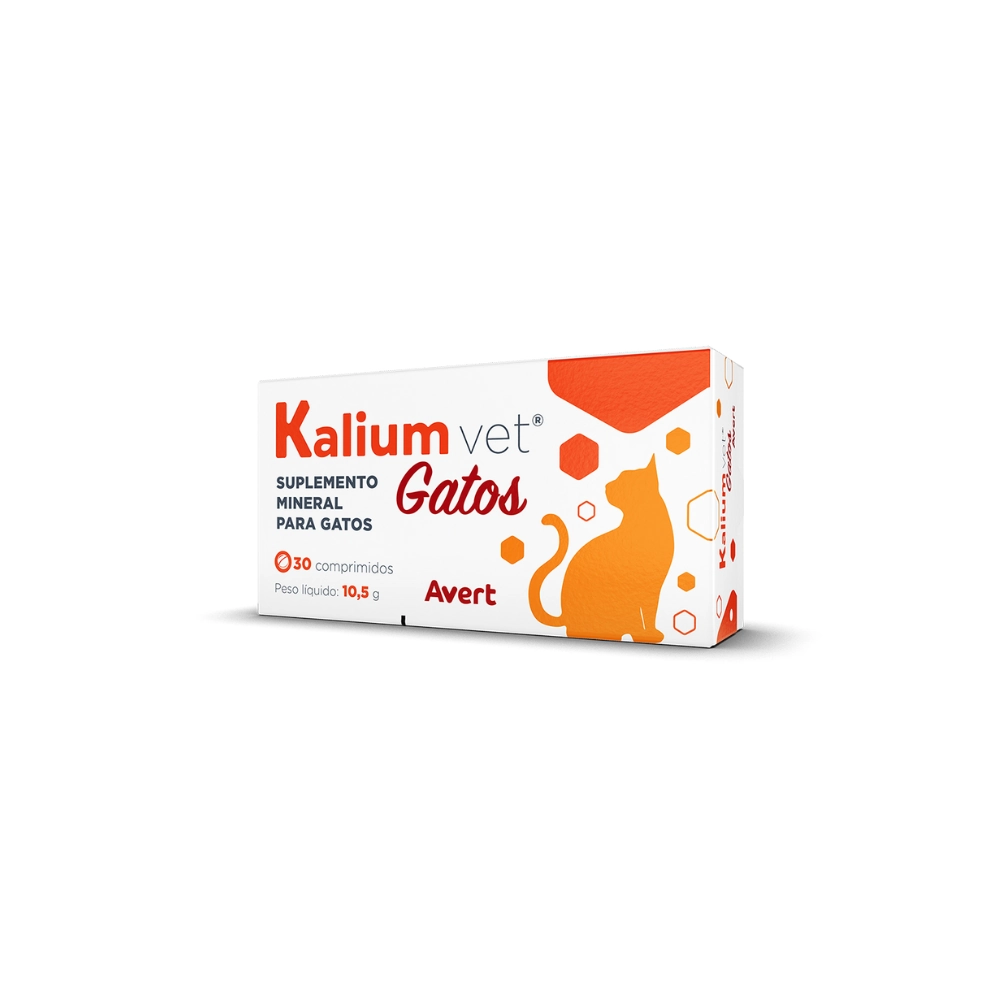 Kalium Vet Gatos 30 Comp