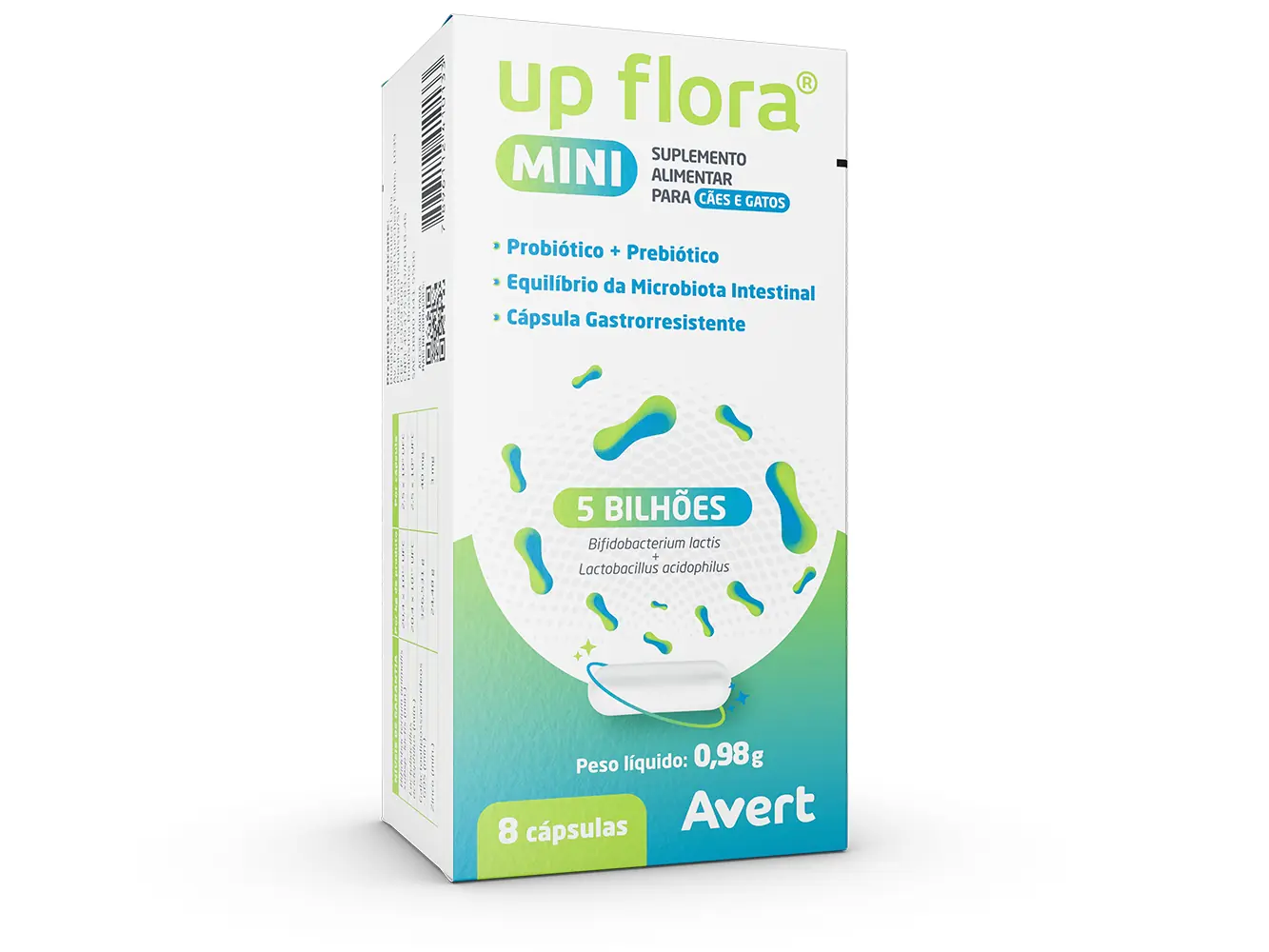 Avert Up Flora Mini Probiotico C/8