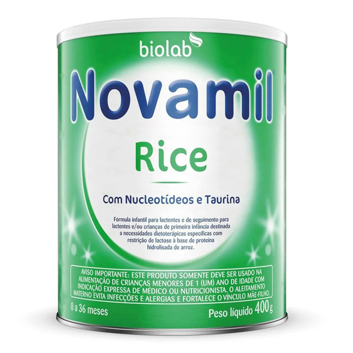 Fórmula Infantil Biolab Novamil Rice Com 400g