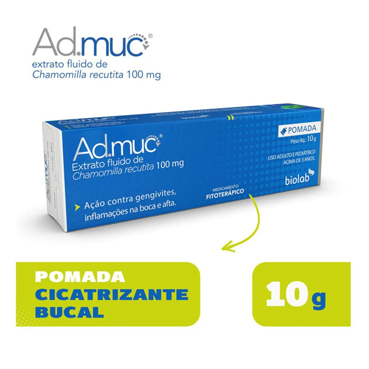 Ad Muc 100mg Avert Caixa 10g