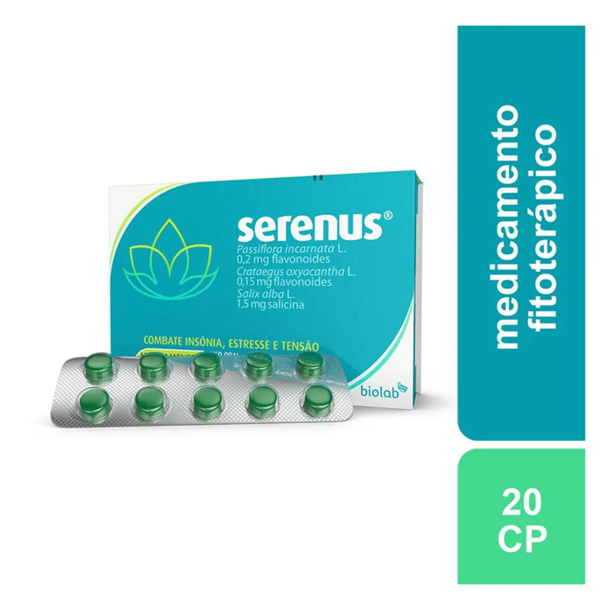 Serenus 20 comprimidos