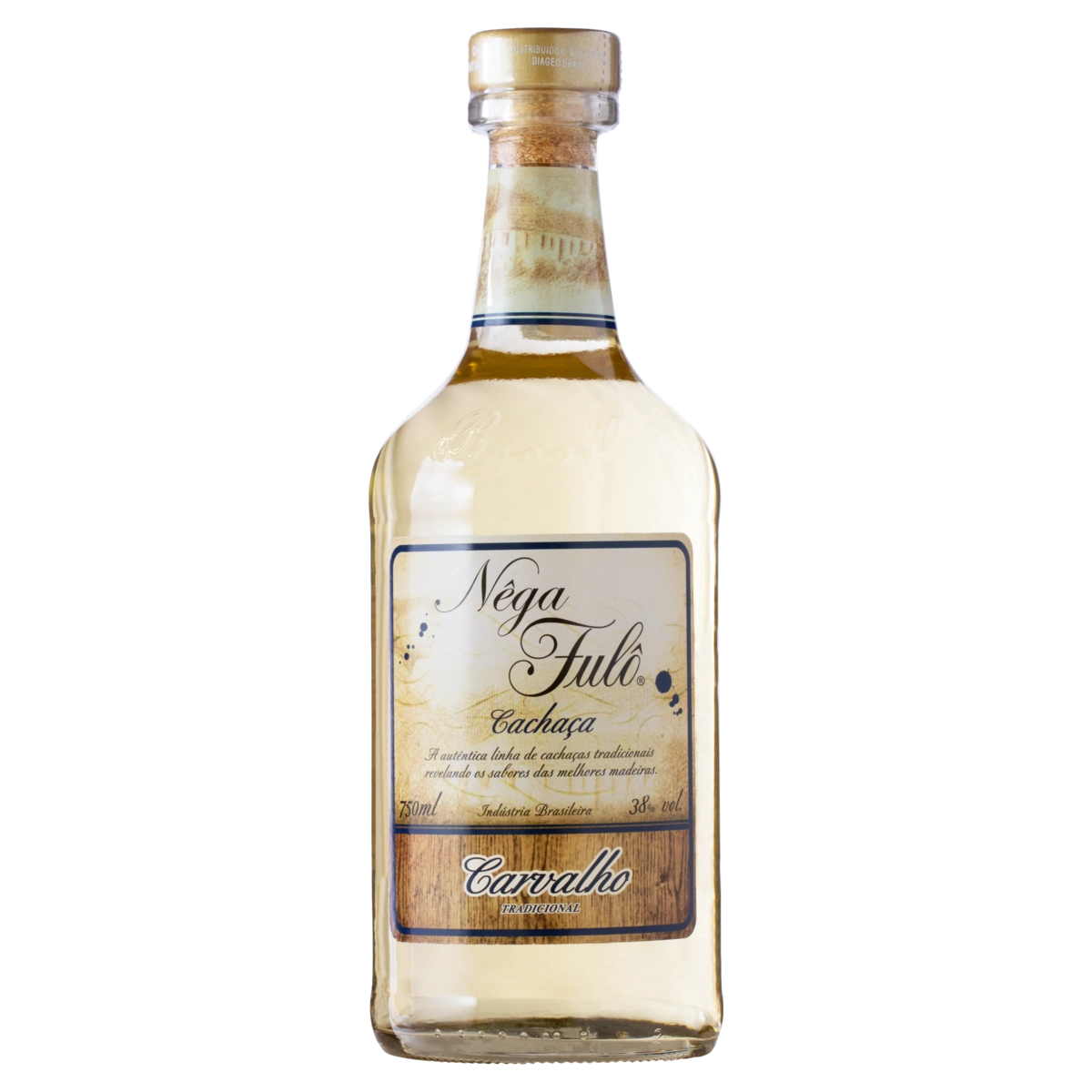 Cachaça Carvalho Nêga Fulô Garrafa 750ml