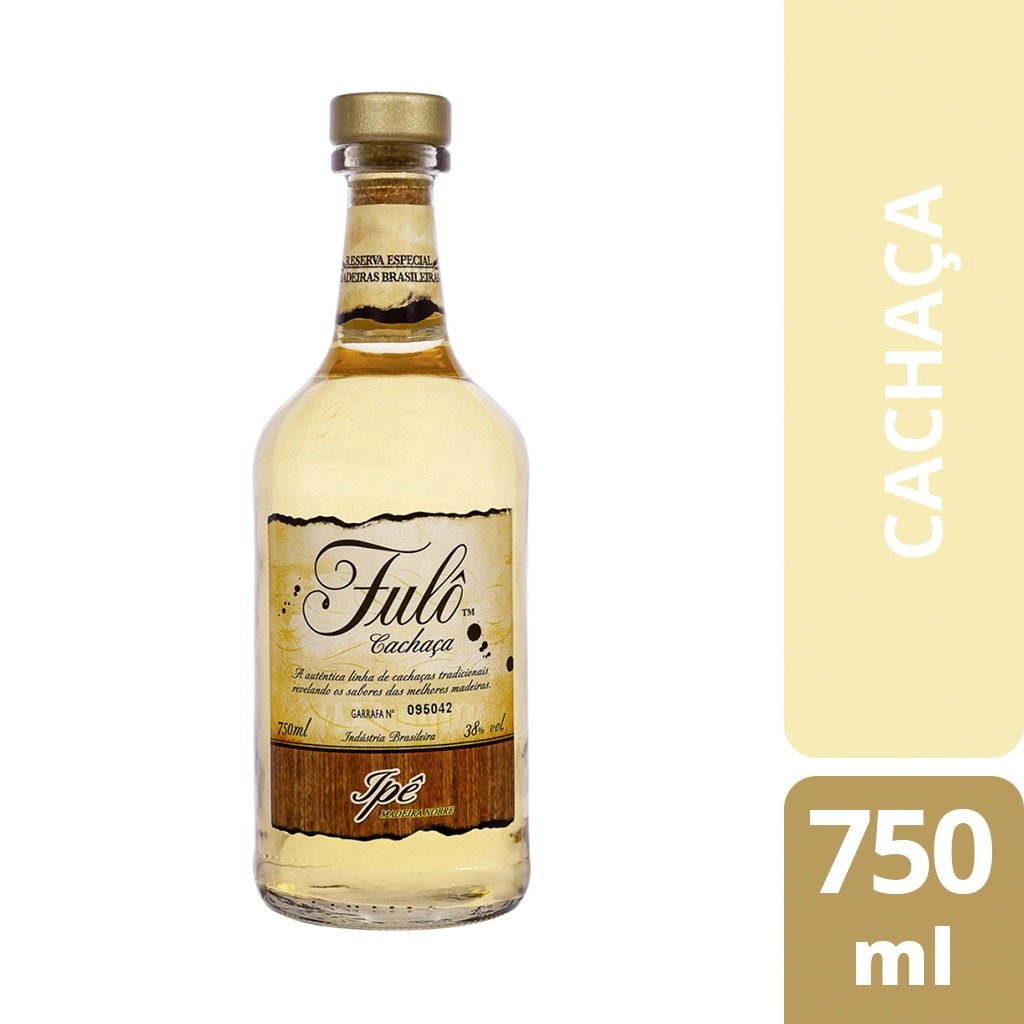 Cachaça Ipê Nêga Fulô Garrafa 750ml