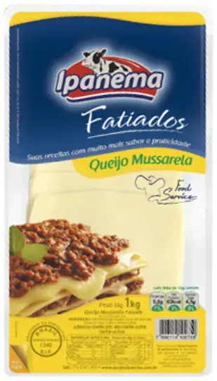 Queijo Mussarela 1000g Ipanema