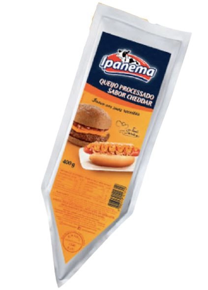 Queijo Processado Ipanema Sabor Cheddar 400g Bisnaga