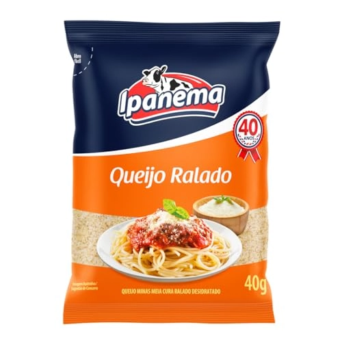 Queijo Ralado Ipanema Pacote 40g