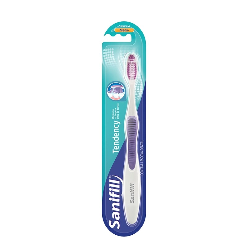 Escova Dental Sanifill Tendency Macia 37
