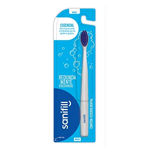 Escova De Dente Sanifill Essencial Cerdas Macias ? Cores Sortidas, Sanifill