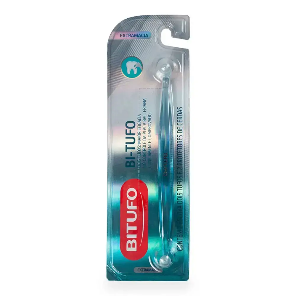 Escova Dental Coty Bitufo Dois Tufos Ext Mci 1un