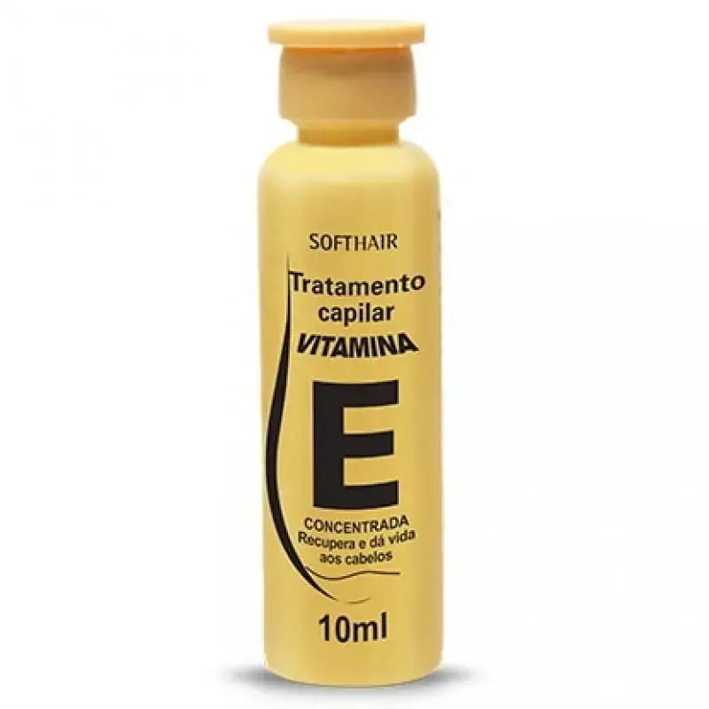 Vitamina E Ampola Soft Hair 10 Ml