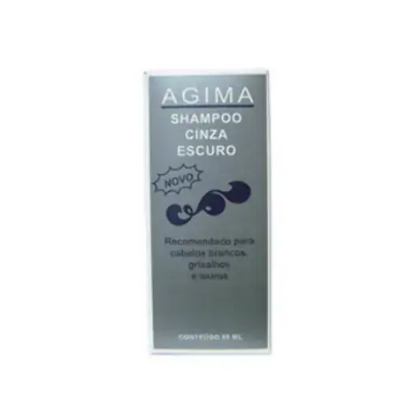 Shampoo Agima Cinza Escuro