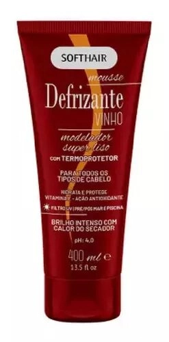 Defrizante Vinho Soft Hair 400ml