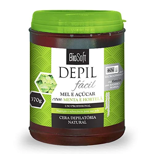 Cera Depilatória Depil Fácil Menta E Hortelã
