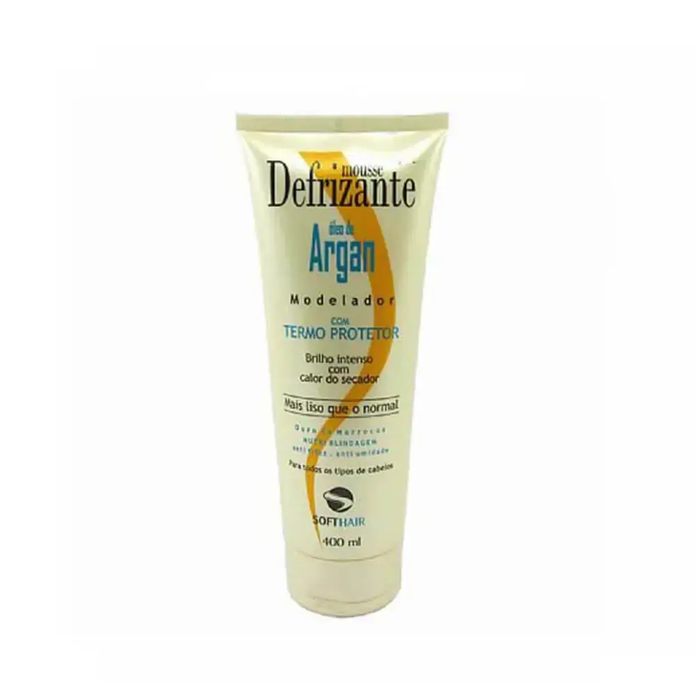 Defrizante Modelador Soft Hair Argan 400ml